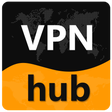 程序图标：VPN HUB - Fast Hotspot  U…