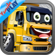أيقونة البرنامج: Trucks Puzzles: Kids Truc…