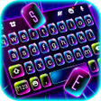 Programikonen: Neon Light Keyboard Theme