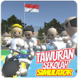 Ícone do programa: Tawuran Sekolah Simulator