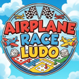 أيقونة البرنامج: Airplane Race Ludo