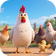 Иконка программы: Chicken Merge Run