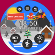 ไอคอนของโปรแกรม: Christmas Watch Face Rebo…