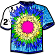 プログラムのアイコン：Tie  Dye Shirts by Number…