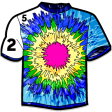 Tie  Dye Shirts by Number: Dr