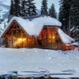 프로그램 아이콘: Cozy Winter Cabin Live Wa…