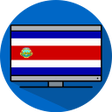 プログラムのアイコン：Costa Rica TV : Tica TV