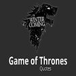 程序图标：Game of Thrones Quotes