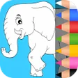プログラムのアイコン：Animals Coloring Pages 2