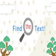 أيقونة البرنامج: Find the Text!