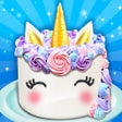 程序图标：Unicorn Food - Rainbow Ca…