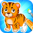 程序图标：Animal Coloring Book  Dra…