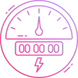 Tacho Meter Strobe Light