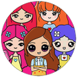 ไอคอนของโปรแกรม: CED Sparkly Girls Colorin…