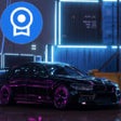 Ikon program: BMW M5 Neon Live Wallpape…