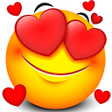 Icoon van programma: Love Emoji for WhatsApp