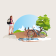 Иконка программы: Visorando - Walking route…