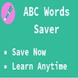أيقونة البرنامج: ABC Words Saver