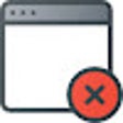 أيقونة البرنامج: Close the Search tab