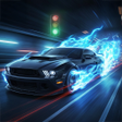 أيقونة البرنامج: Drag Battle racing