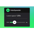 Hulu Speeder: adjust playback speed