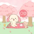 Icon of program: SMS Theme Rabbit Sakura -…