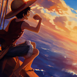 Ícone do programa: Luffy Sunset Live Wallpap…