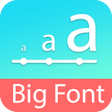 Ícone do programa: BiFo - Big font large fon…