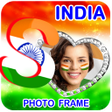 プログラムのアイコン：Indian Flag Text Photo Fr…