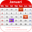 Ikon program: Kalender Indonesia