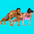 プログラムのアイコン：3D Push Ups Home Workout