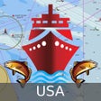 Ícone do programa: Marine Navigation-USA Lak…