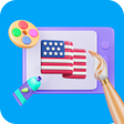 Paint World Flag icon