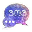 Stained NEON GO SMS Theme