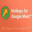 Programikonen: Hotkeys for Google Meet™