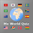 World country and flag quiz Mx