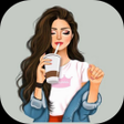 プログラムのアイコン：صور بنات كيوت girly