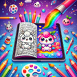 程序图标：Coloring Book - Cute Colo…