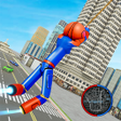 程序图标：Stickman Spider Hero Robo…