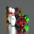 程序图标：Realistic Bowling 3D