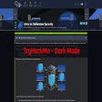 프로그램 아이콘: Dark Mode for TryHackMe