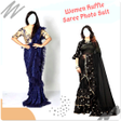 程序图标：Women Ruffle Saree Photo …
