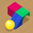 Woodish Brick  Ball Puzzles
