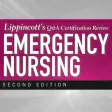 Emergency Nursing - Lippincott QA Certification Review