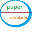 プログラムのアイコン：paper calculator