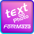 Programikonen: Text on Photo - FontMaza