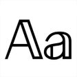 プログラムのアイコン：Fonts