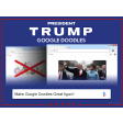 President Trump Google Doodles