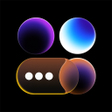 ไอคอนของโปรแกรม: Neon Glass Widgets
