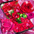 プログラムのアイコン：Rose petal live wallpaper